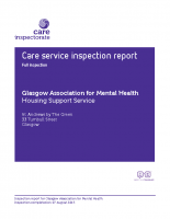Care Inspectorate Inspection Report 2015