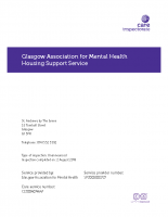 Care Inspectorate Inspection Report 2016