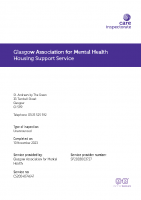 Care Inspectorate Inspection Report 2023