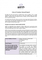 Duty of Candour Report 2023