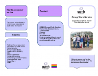 Group Opportunities Leaflet