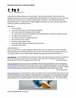 WALKING FOR HEALTH AND WELLBEING